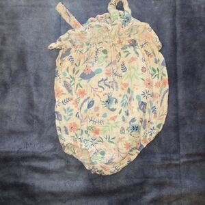 Tullabee Organic Cotton Muslin Romper